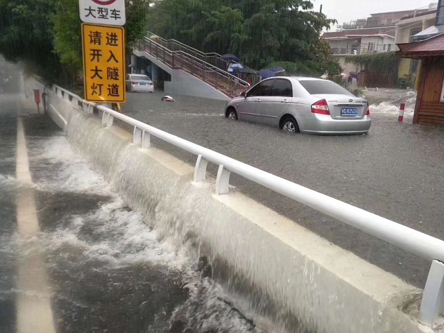 宁波今日雷雨交加 最大降雨量达158毫米