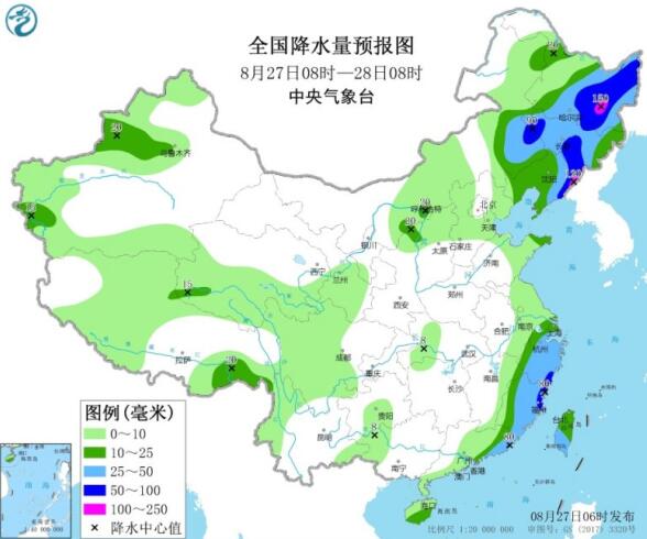 巴威登陆朝鲜台风预警依旧生效 今日黑龙江辽宁等地有大暴雨