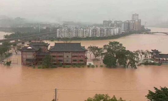 受台风带来的降雨影响 黑龙江部分小河流超警戒水位