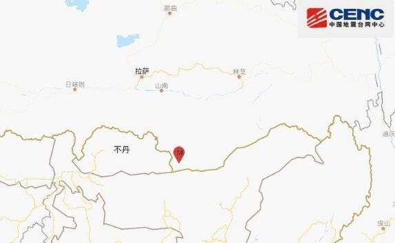 西藏地震实时消息更新今天 山南市错那县发生3.0级地震