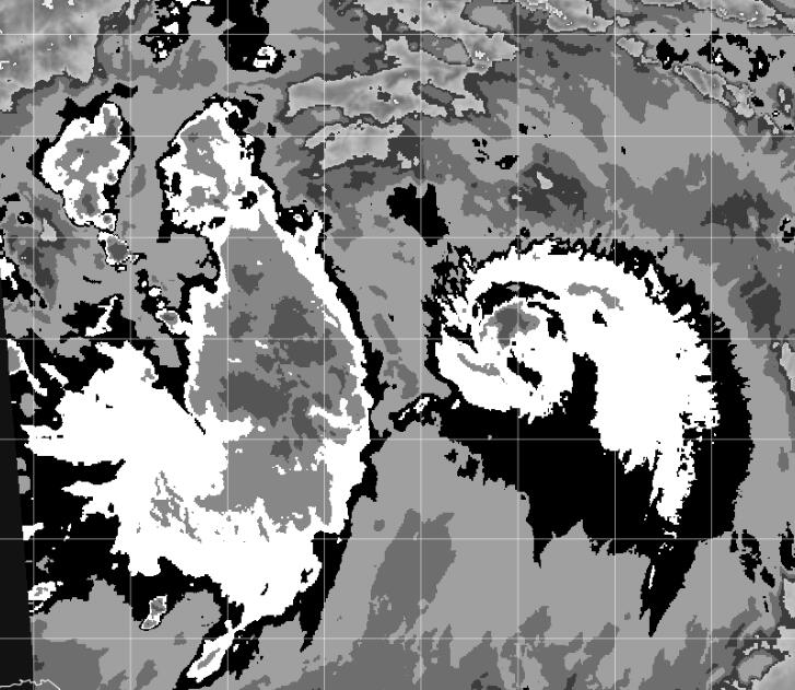 九号台风最新路径实时发布系统云图 台风美莎克高清卫星云图更新
