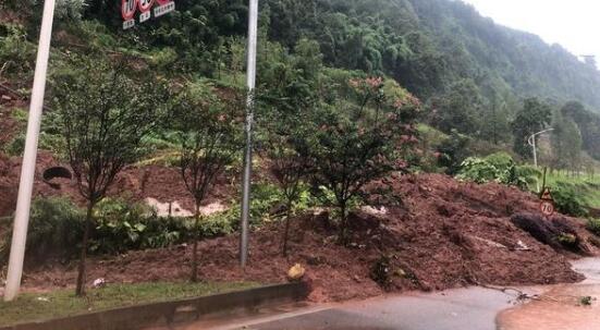 四川雅安暴雨引发滑坡泥石流 交警已对北外环金凤路实施交通管制