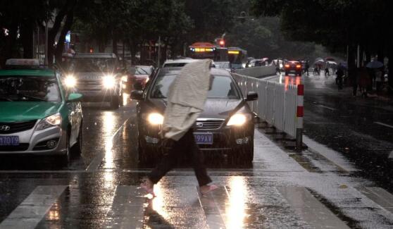 降雨带东移辽宁吉林等地大到暴雨 9号台风美莎克已增强为强台风级