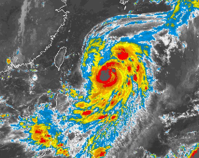 9号台风路径实时发布系统云图今天 台风美莎克卫星云图实时更新