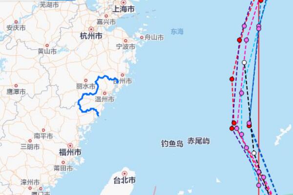 预报查询 天气新闻 > 9号台风实时最新消息今天 台风"美莎克"移向东海