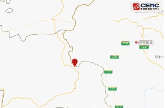 新疆地震最新消息2020 克孜勒苏州阿克陶县发生3.2级地震