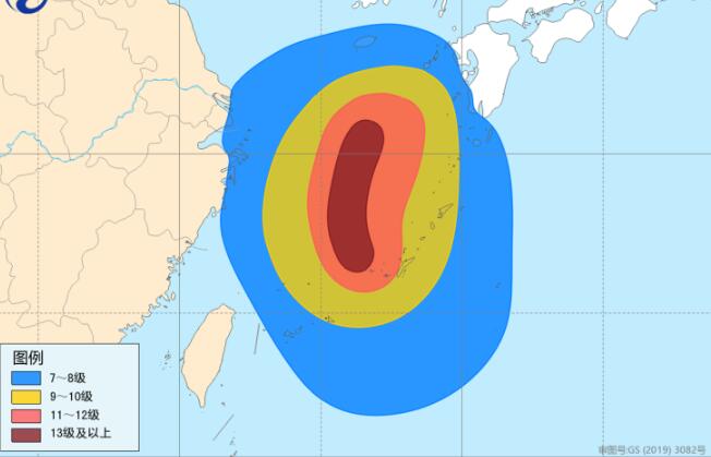 上海9号台风最新消息今天 “美莎克”外围影响沿海风力可达8级