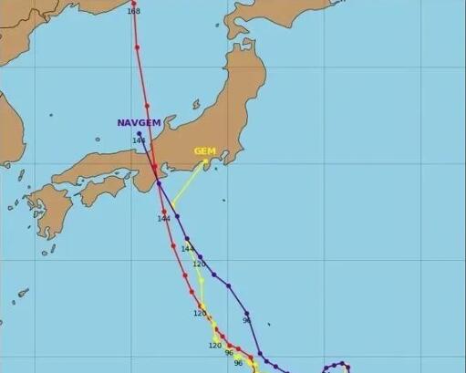 10号台风海神路径实时发布系统 24小时内生成将争夺全球“风王”之冠