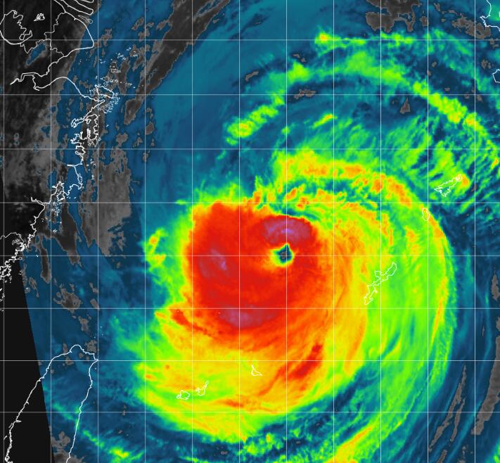 9号台风美莎克加强至超强台风最新消息 浙江上海等地沿海将有7-9级大风