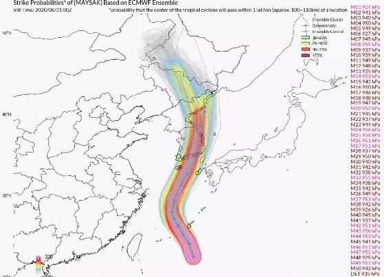 9号台风路径实时最新消息今天 “美莎克”成为超强台风后进入东北影响或超“巴威”