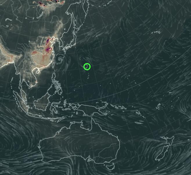 十号台风路径实时发布系统卫星云图 台风海神高清实时云图追踪