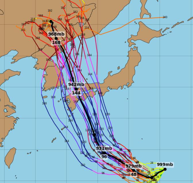 10号台风路径实时图最新更新 台风海神未来路径发展趋势图