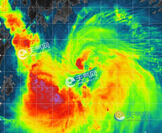 台风路径实时发布系统卫星云图10号 台风海神最新超清