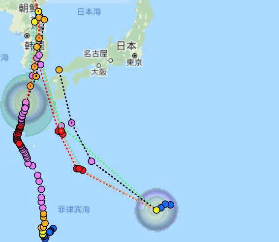 10号台风海神实时路径趋势图今天 2020台风海神路径走向预测图