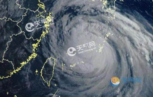 台风卫星云图