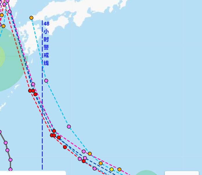 10号台风海神实时路径趋势图今天 2020台风海神路径走向预测图