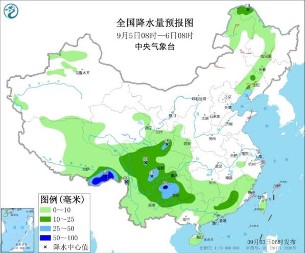 强台风“美莎克”进入吉林带来暴雨 中央气象台发布台风暴雨双预警