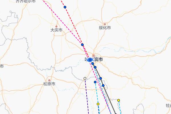 9号台风路径实时最新消息今天 台风“美莎克”将于4日0时移出哈尔滨市