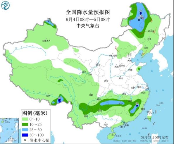 强台风“美莎克”进入吉林带来暴雨 中央气象台发布台风暴雨双预警