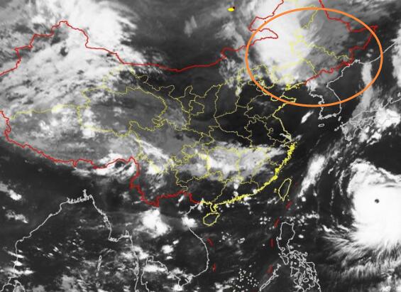 九号台风路径实时发布系统最新情况 “美莎克”目前已变性为温带气旋