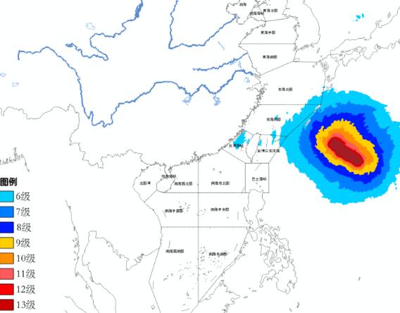 10号台风最新路径实时路线图 “海神”最后又要去我国东北了