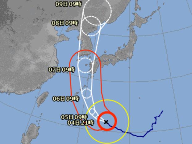 今年第10号台风海神路径图  十号台风海神最新路径图更新