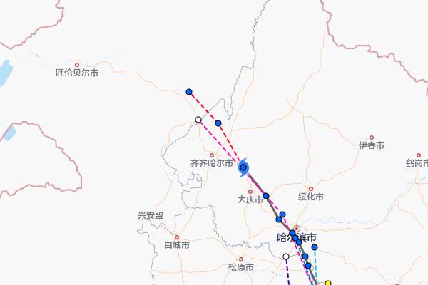 9号台风路径实时最新消息今天 台风“美莎克”已过哈尔滨