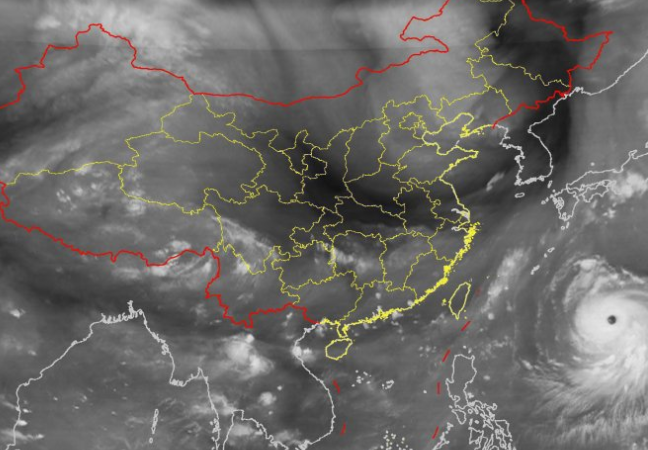 10号台风海神最新实时路径图消息 台风海神加强至超强台风级