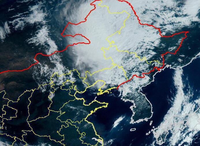 9号台风路径实时发布系统云更新 台风美莎克实时卫星云图追踪