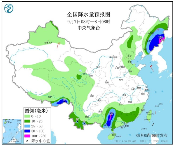 2020年10号台风海神最新消息今天 台风“海神”预计8日登陆我国东北