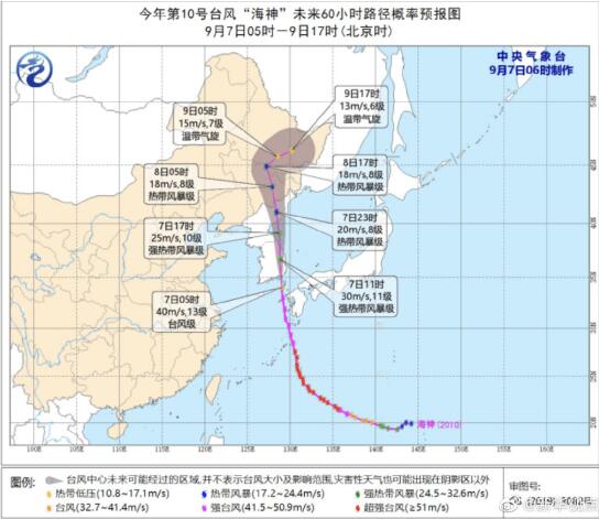 10号台风实时最新消息今天 台风“海神”即将到来需做好防汛工作