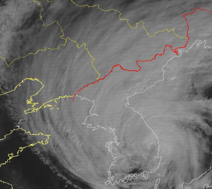 10号黑龙江台风路径实时发布系统 台风影响伊春大庆等迎大暴雨