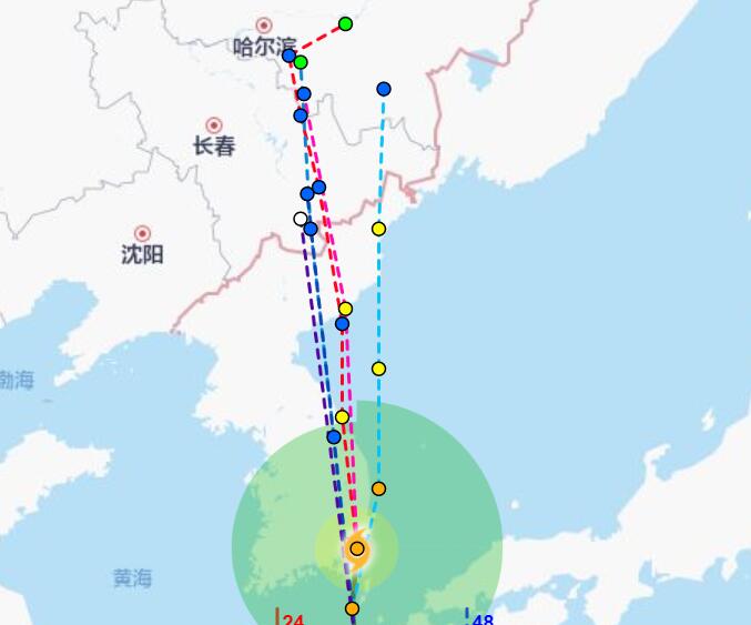 10号台风最新消息2020路径图 第十号台风路径实时发布系统路径图