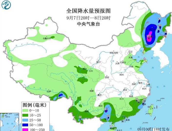 辽宁台风10号最新消息 台风海神再影响东北地区辽宁将出现持续降雨