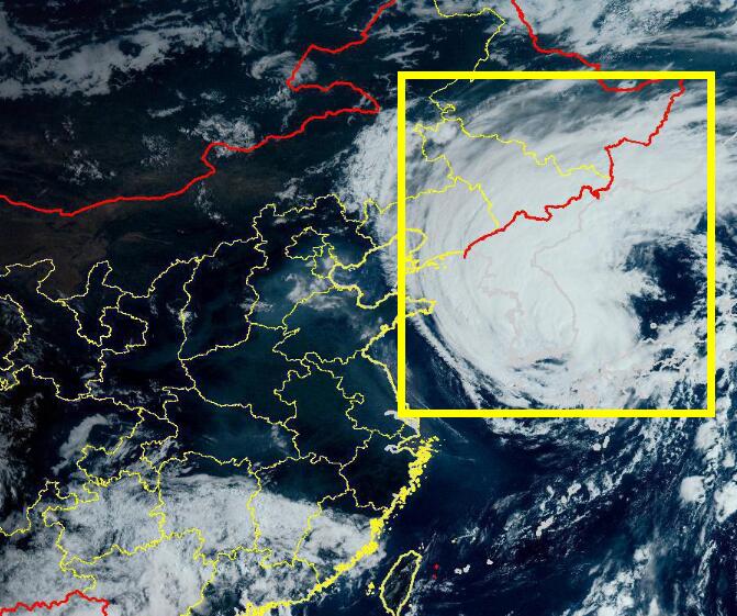 今日白露10号台风海神将袭东北 预计8日凌晨进入我国吉林境内