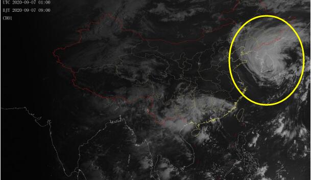 10号台风海神路径实时发布系统云图 十号台风气象云图最新情况