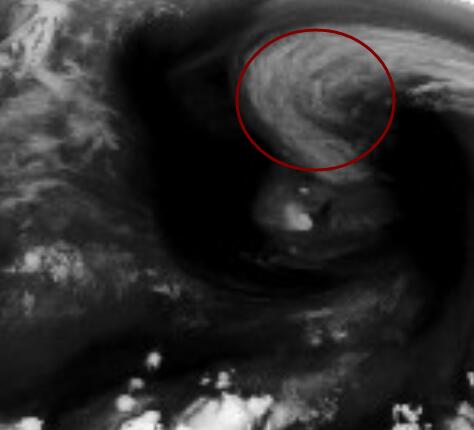 台风路径实时发布系统10号云图发展 台风海神残余卫星云图实况