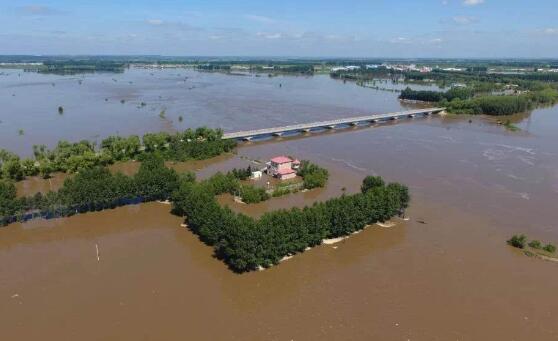 黑龙江呼兰河兰西站出现洪峰 此次洪水量级5年一遇