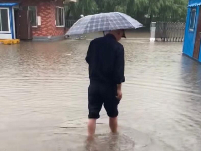 延边暴雨致多地受灾 各部门正在全力救灾