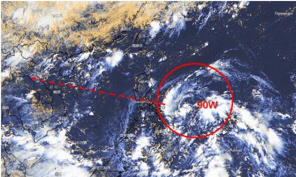 海南台风路径实时发布系统11号路径图 台风红霞或提前生成登陆海南