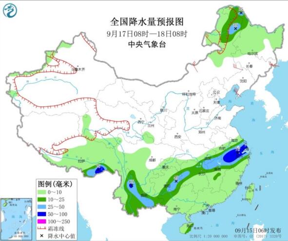 未来三天全国迎大范围强降雨 西北华多地最气温不超过10℃