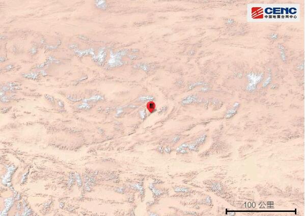 西藏那曲市尼玛县发生3.7级地震 近5年发生3级以上地震共70次