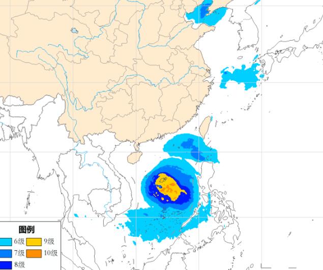 海南台风最新消息2020今天 “红霞”冷空气共同影响迎13级大风天气