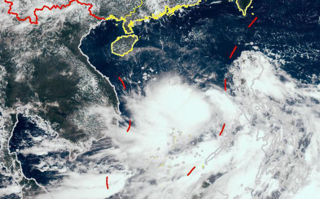 11号台风红霞实时路径图发布 17日经过中沙群岛和西沙群岛影响南海