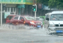 今明两天安徽多地雨势较强 伴有局部有大暴雨