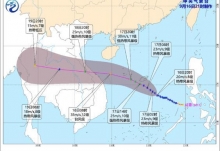 2020广西台风路径实时发布系统 台风“红霞”是否会给广西带来影响