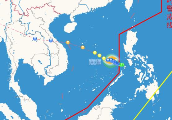 11号海南台风路径实时发布系统更新消息 ”红霞“未来会登陆或影响海南吗