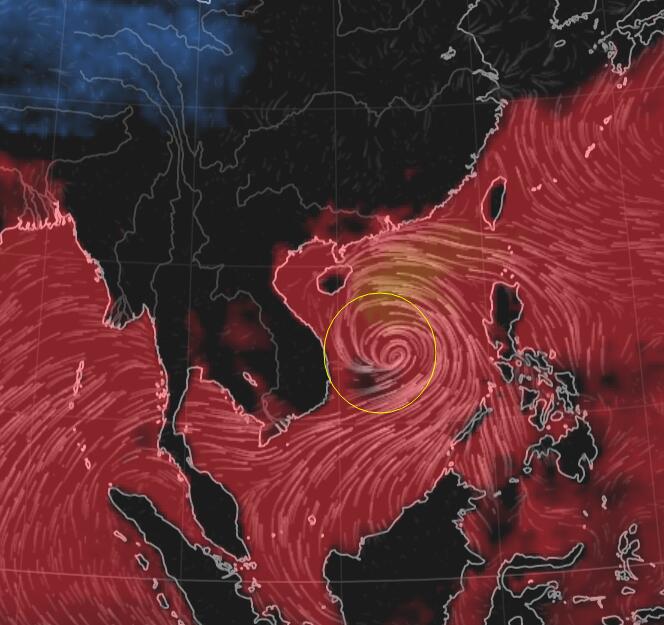 11号台风红霞路径实时发布系统云图 台风红霞最新卫星云图（持续更新）