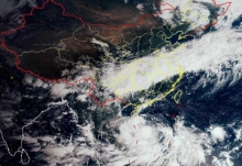 2020广州台风实时发布系统 台风“红霞”周末将给广州带来暴雨