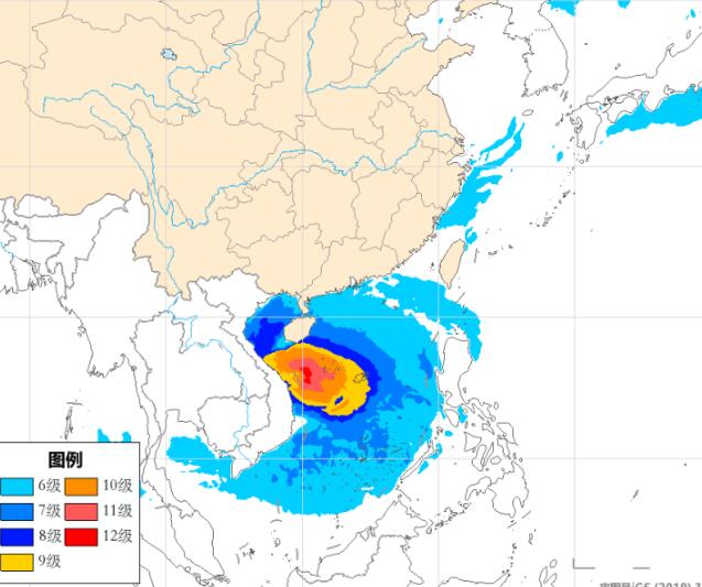 广东11号台风路径实时发布系统今天 台风红霞为广东带来降水缓高温